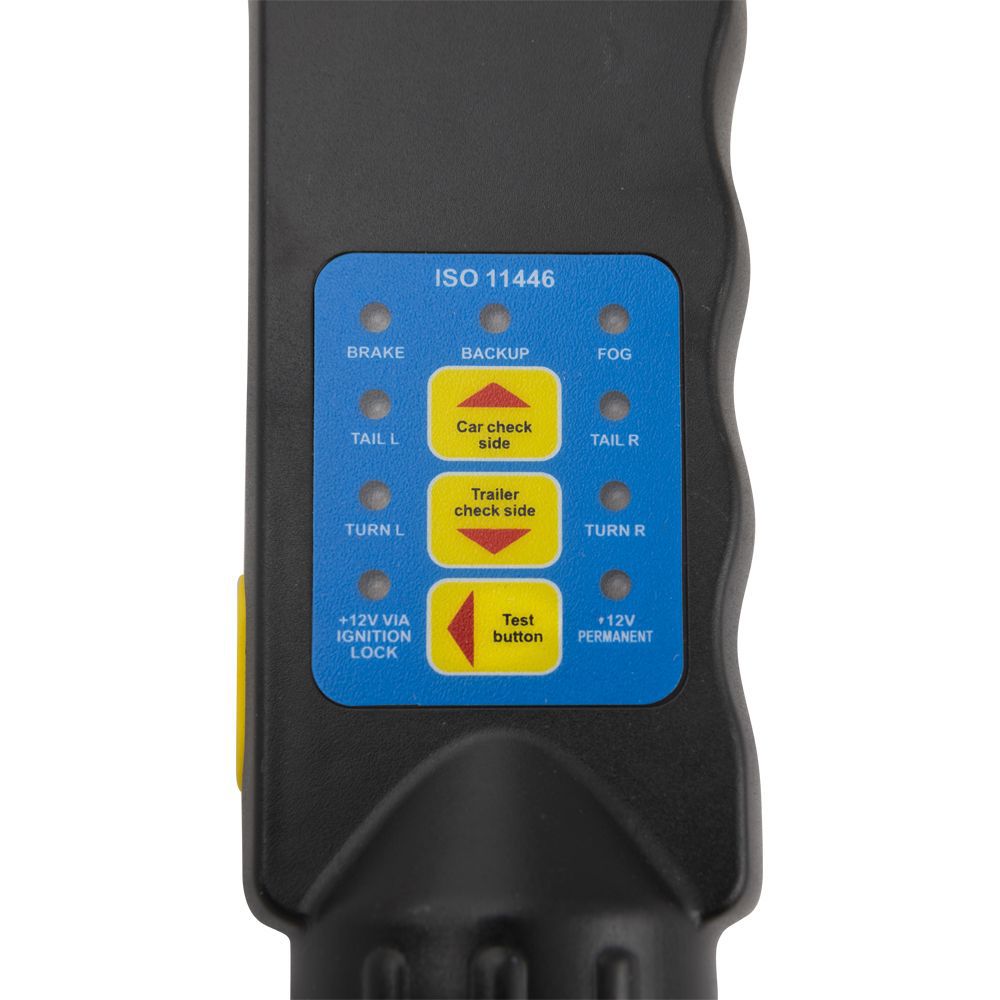 Car and trailer tester 13 pole in detail