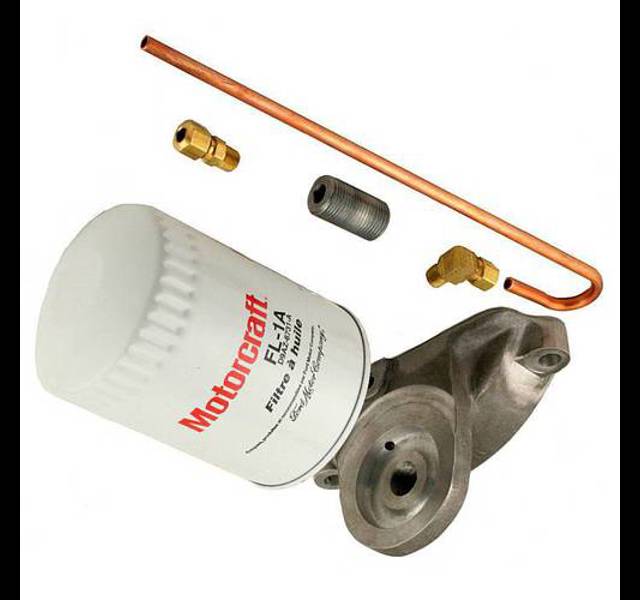 Opbouw oliefilter A-Ford