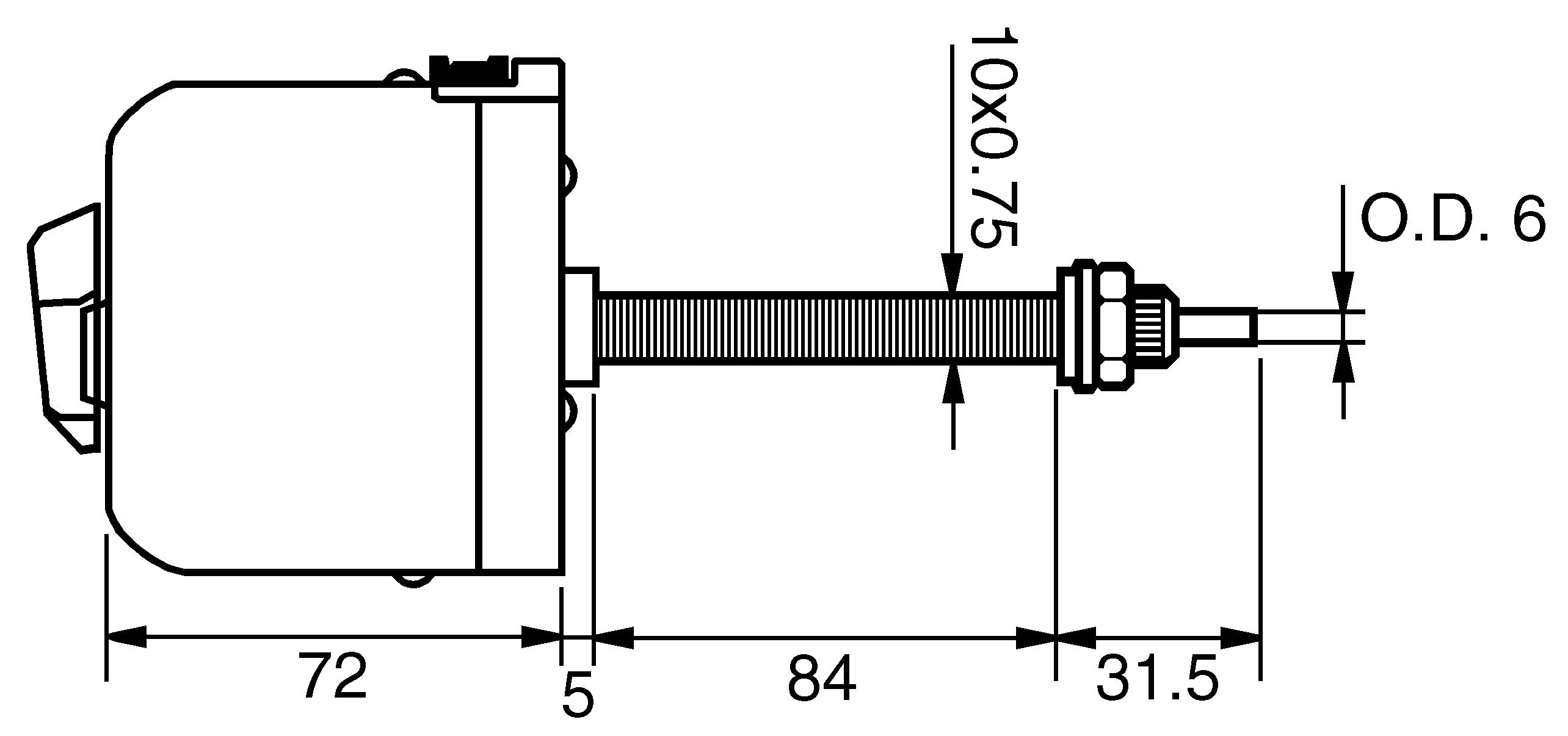 spare part Wiper motor. Doga, 12V.