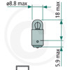 6 Volt 3Watt lamp Histoparts