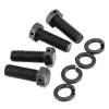 Rear engine mount to flywheel bolts. A-Ford