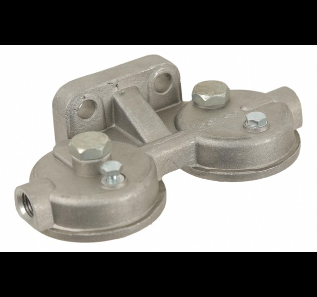 Twin Fuel Filter Head. International