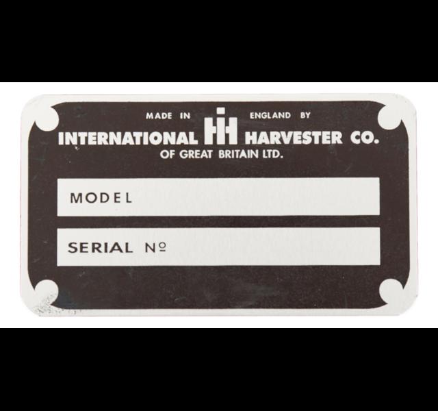 Typeplaatje International  (1)