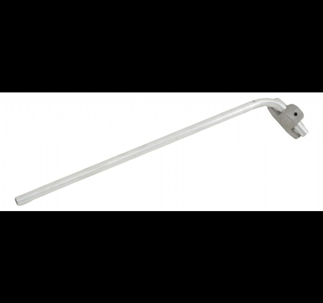 Mirror arm with clamp