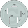 spare part Bosch Indicator relais