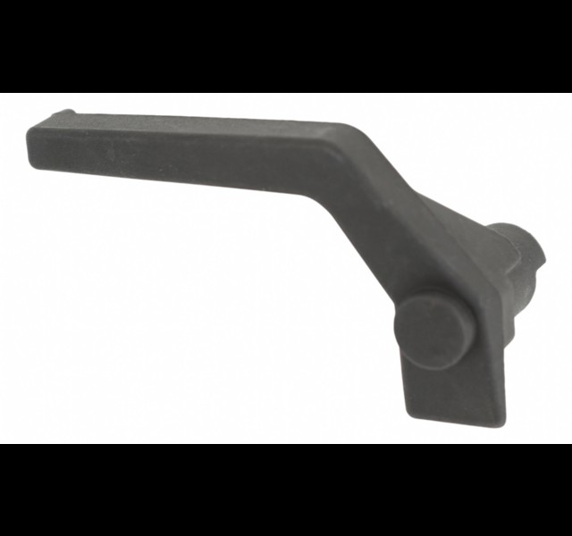 Rear window lever.