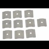 Dual Glass Retaining clip set