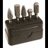 Stift frezen set 5 delig