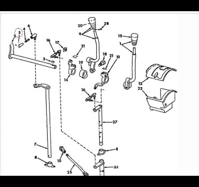 productphoto of Selective Transmission Shift Turning Joint.