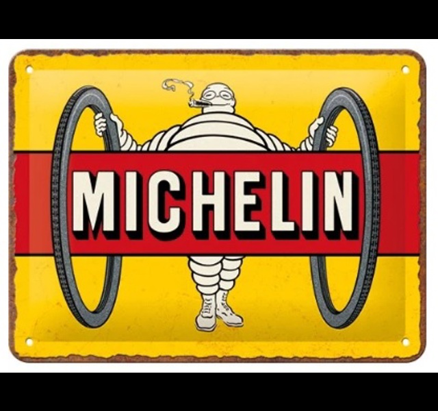 Michelin Motorcycle wall plate