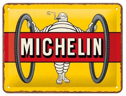 Michelin Motorcycle wall plate