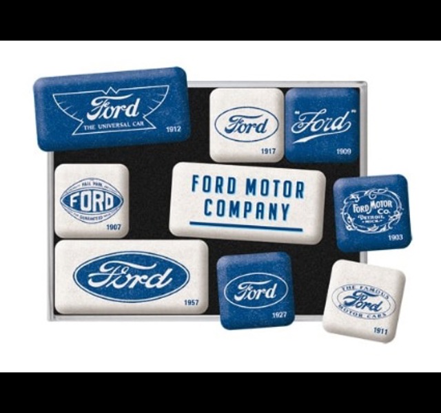 Magnet set. Ford evolution Histoparts