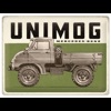 Unimog Metall wall sign