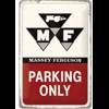 Massey Ferguson parking Only, Metal wall sign