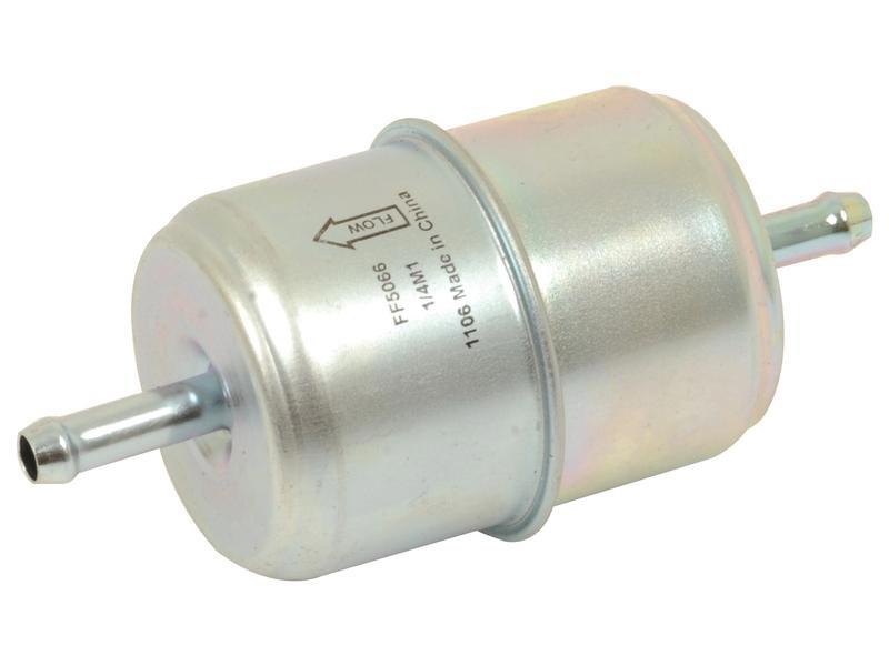 Inline brandstoffilter