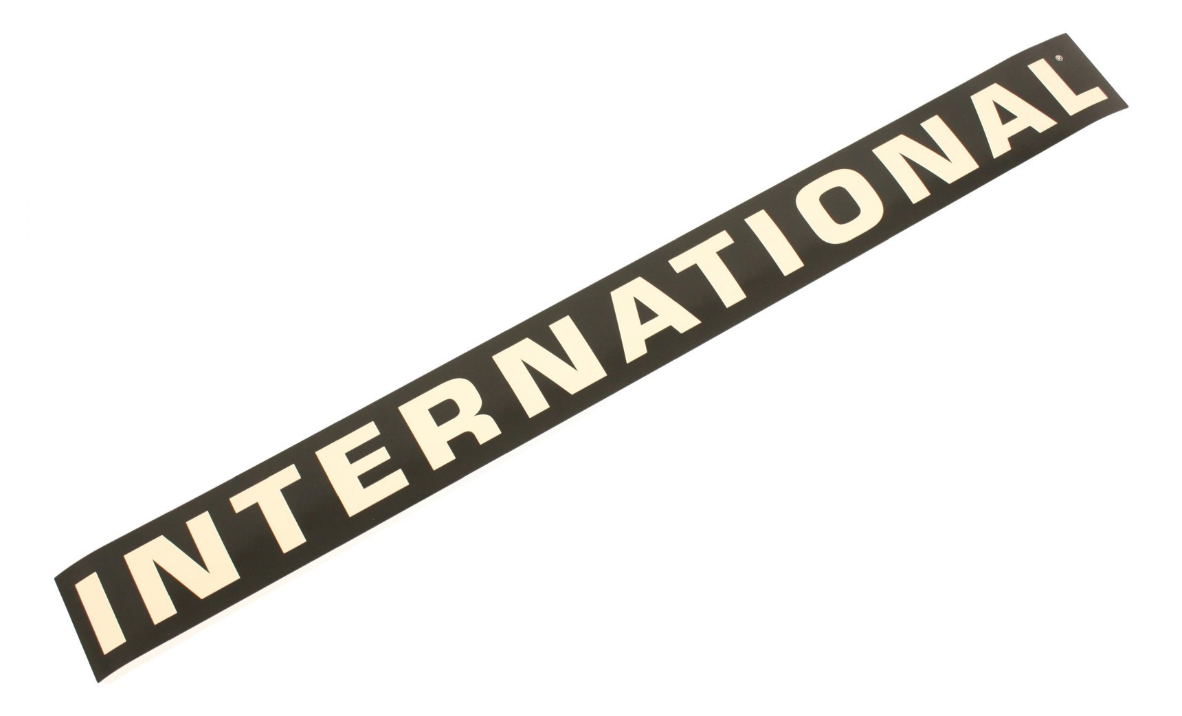 Cabine stikker International. Tim. cabine