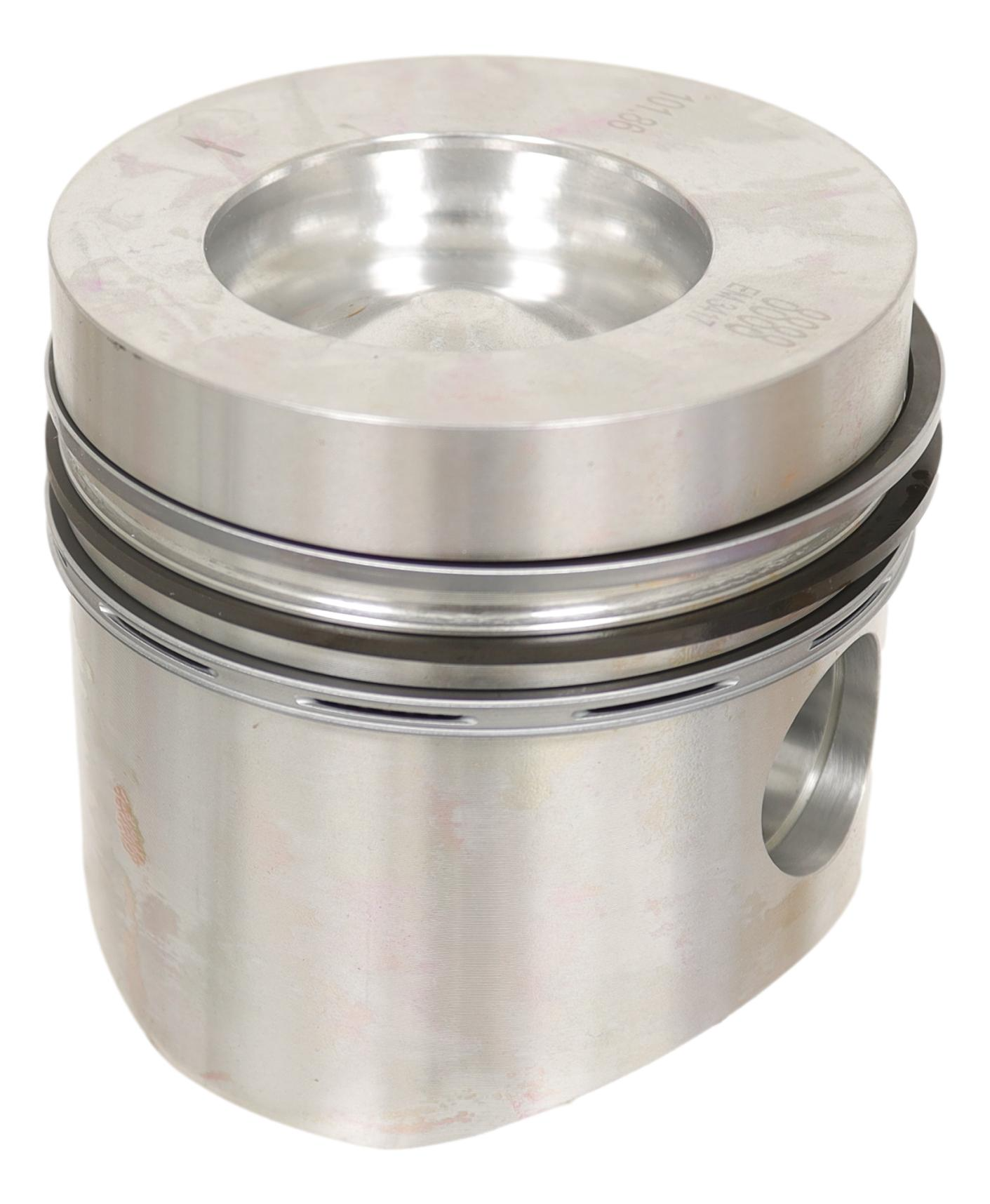 Piston with Pin and Pistonrings, John Deere
