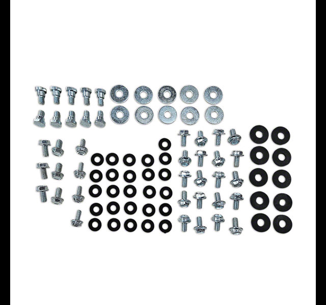 Complete motorkap panelen bouten set