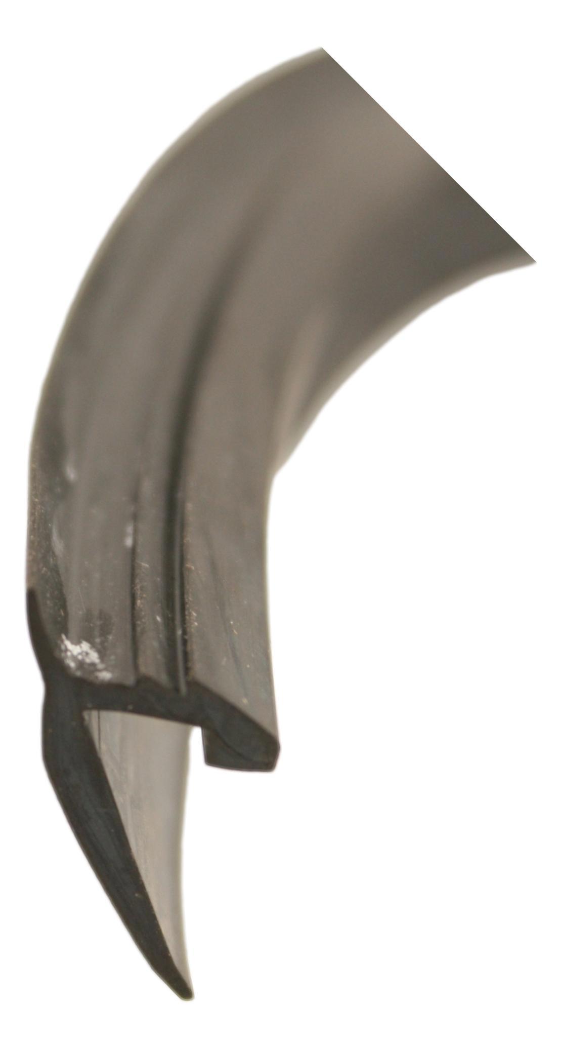 Hoekglas rubber Boven, Case International XL