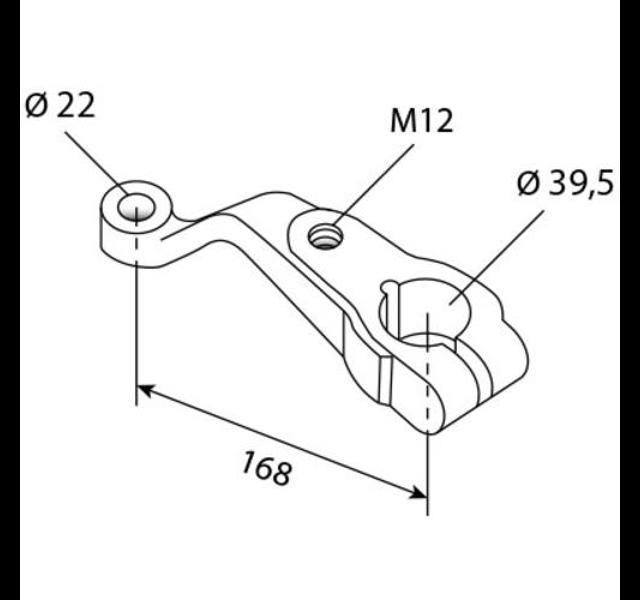 Stuurarm International in detail