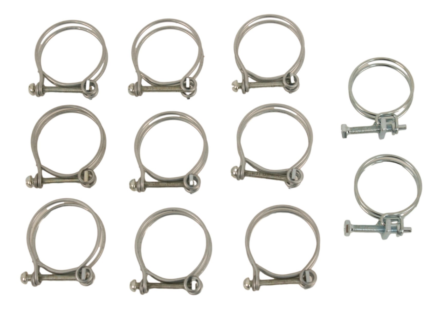 Koelwater slangklemmen set 