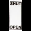 Open - Shut  Shutter decal