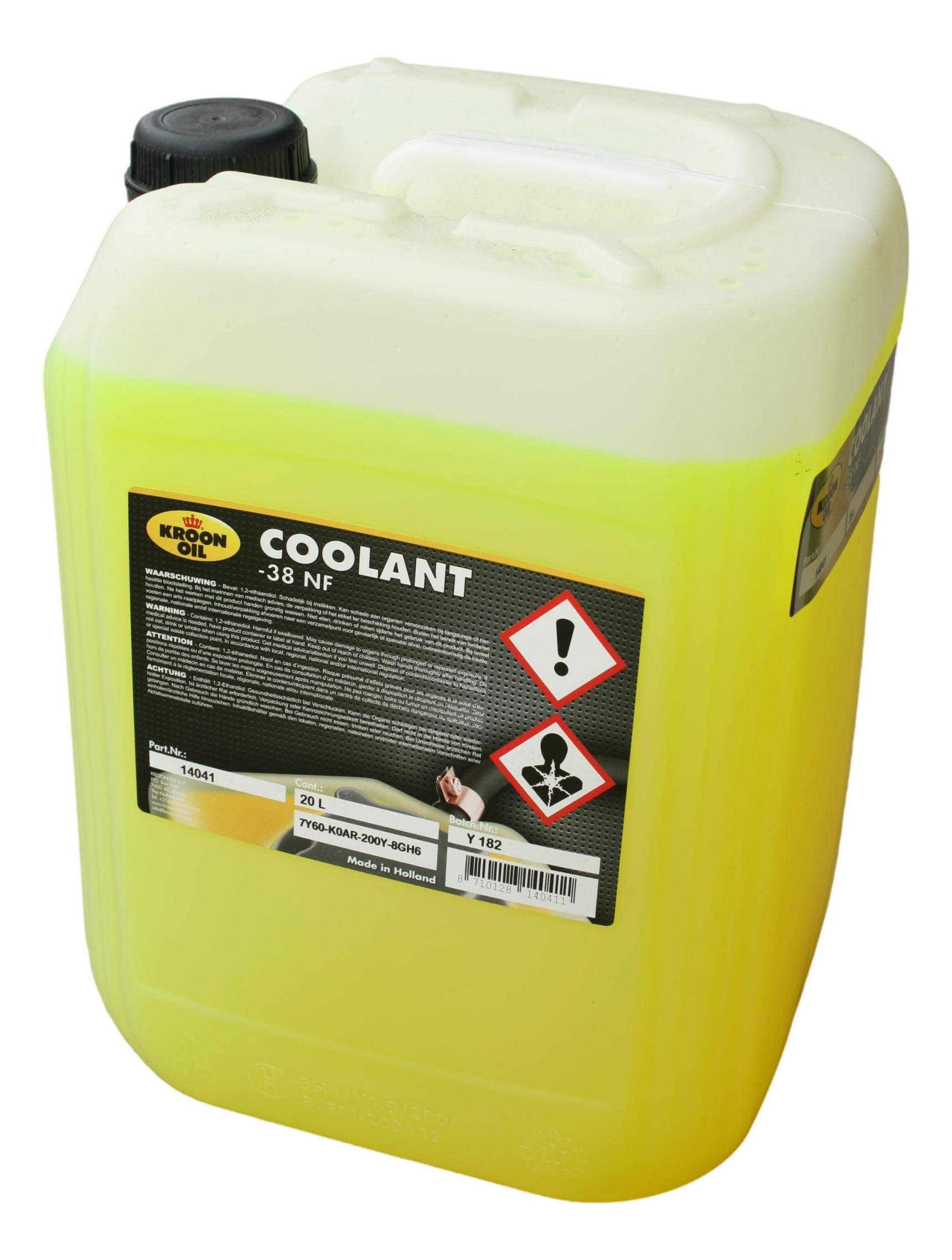 20 liter  Koelvloeistof, Organisch -38C