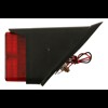 Set LED rear lights for flat top Ford fenders Histoparts