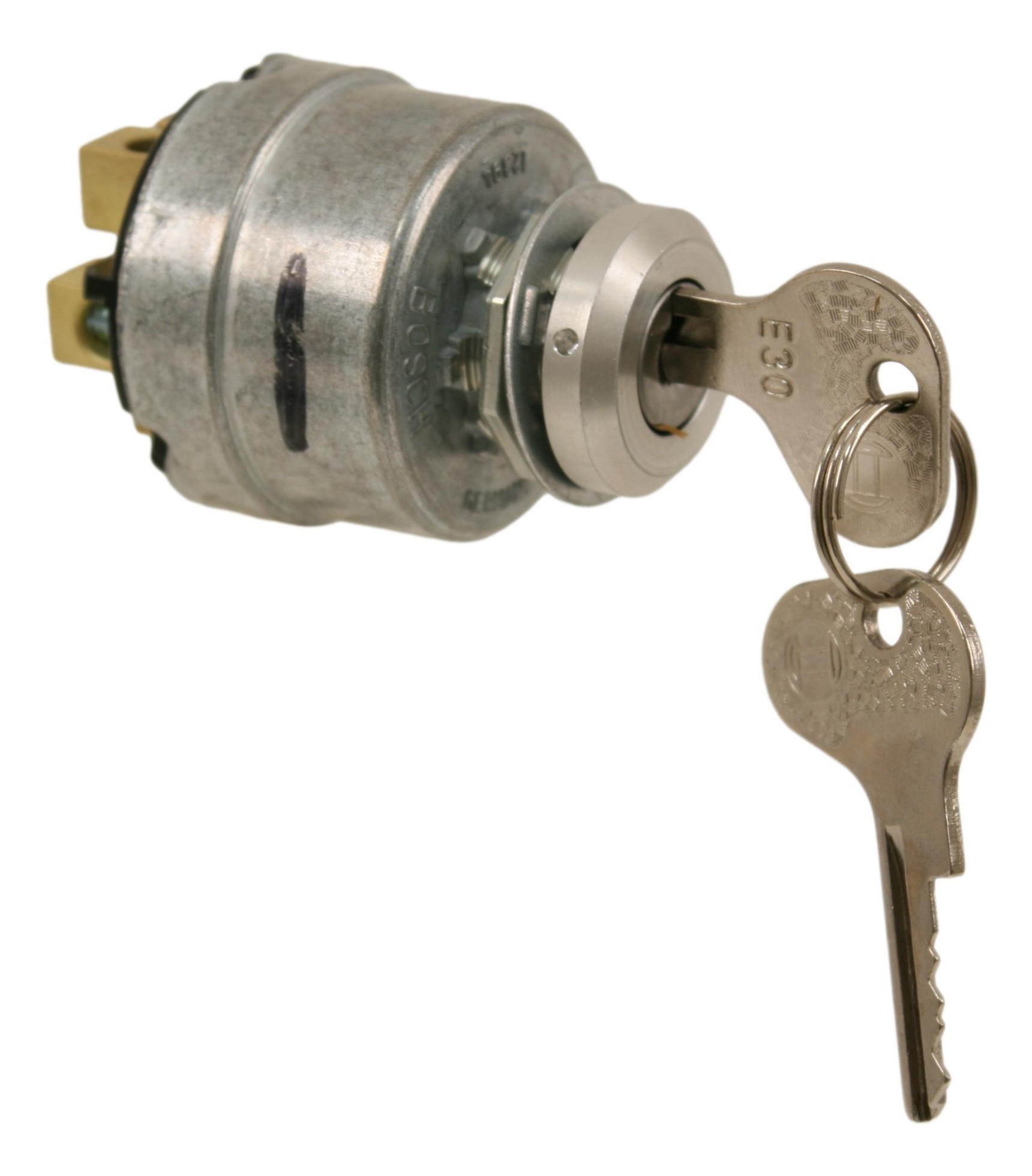 Ignition, glow and start switch, Bosch