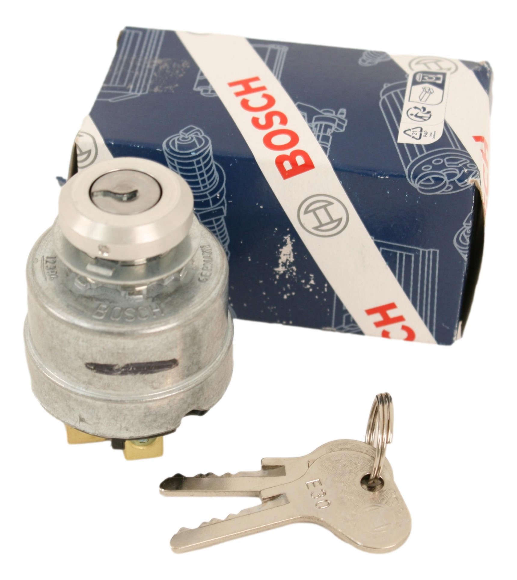 Ignition, glow and start switch, Bosch in detail