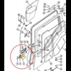 Clip for Doorlatch. Case IH Histoparts