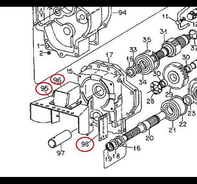 PTO Shield Kit. International in detail