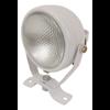 Ploeglamp met metalen behuizing, Wit