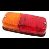 Rear light combination with brake and indicator