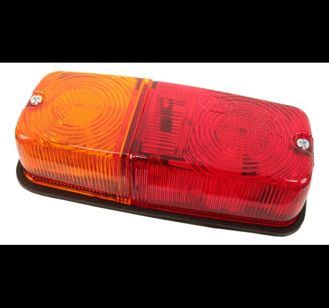 Rear light combination with brake and indicator