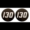 Badhe Decals massey Ferguson 130