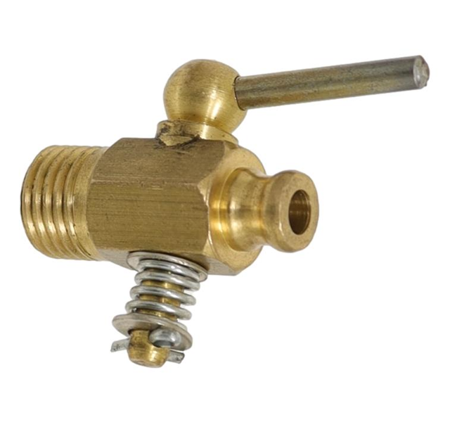 Brass drain tap M14 x 1.5