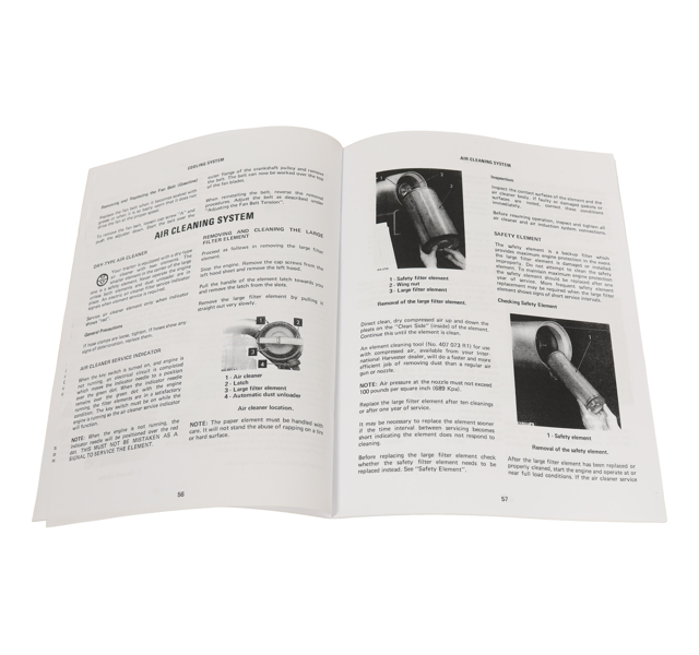 Bedienings Instructie Boek. International 66 serie Histoparts