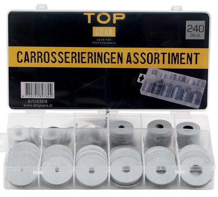 Carroserie Ringen Assortiment, 240 delig
