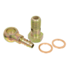 Banjo Bolt Kit. M12  x  6 mm Spigot