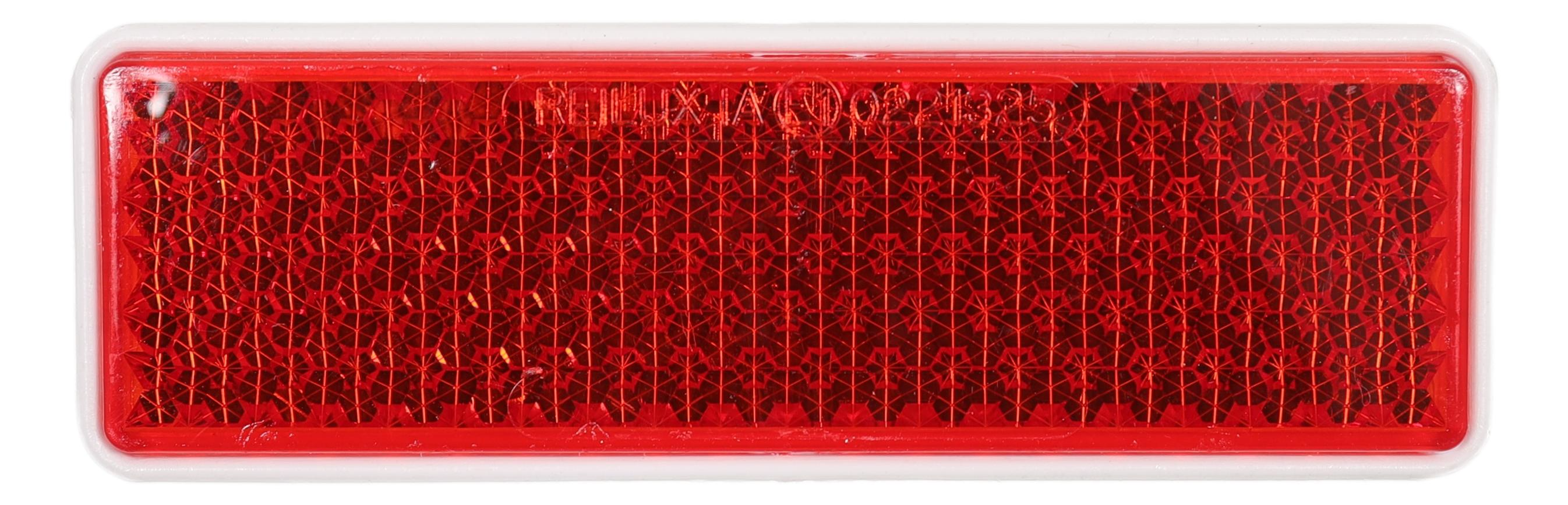 Reflector Rechthoek 130 x 42 mm