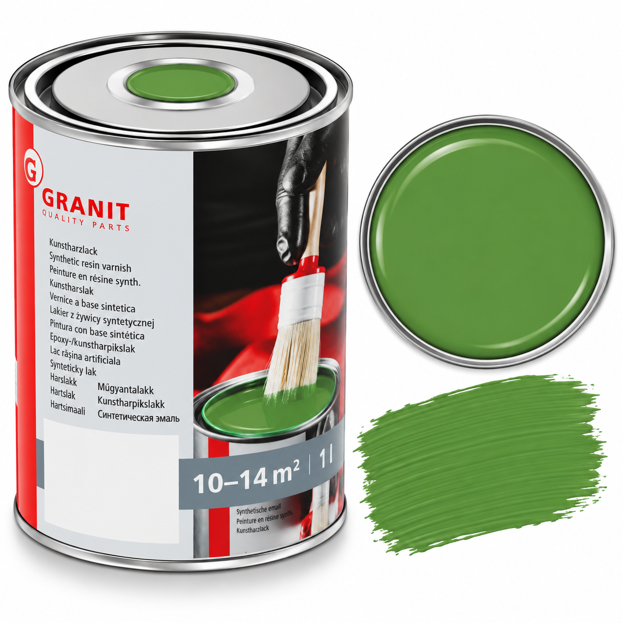 RAL 6018 Geelgroen  1 Liter