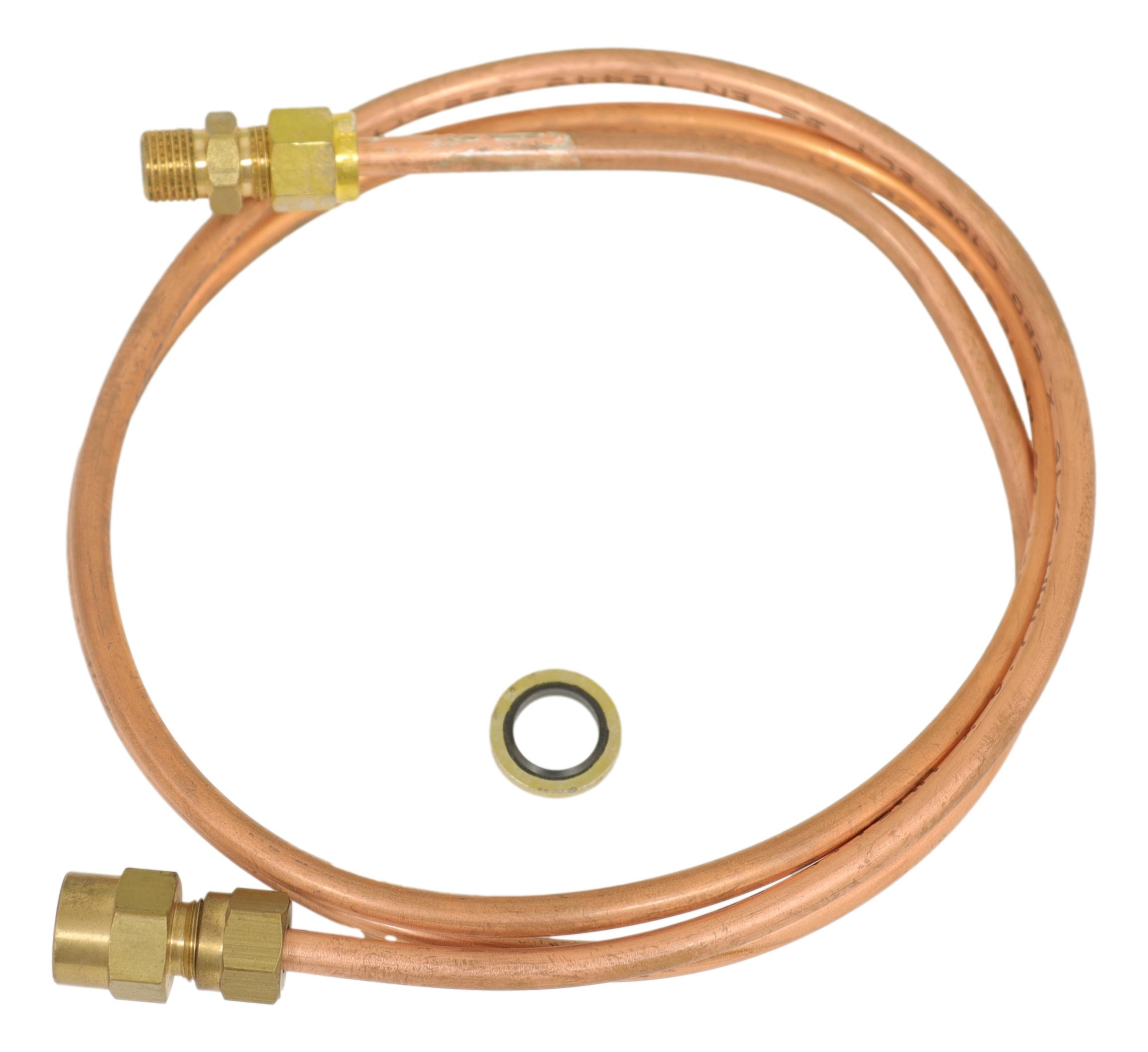 Oil Pressure Gauge Feed Pipe, David Brown
