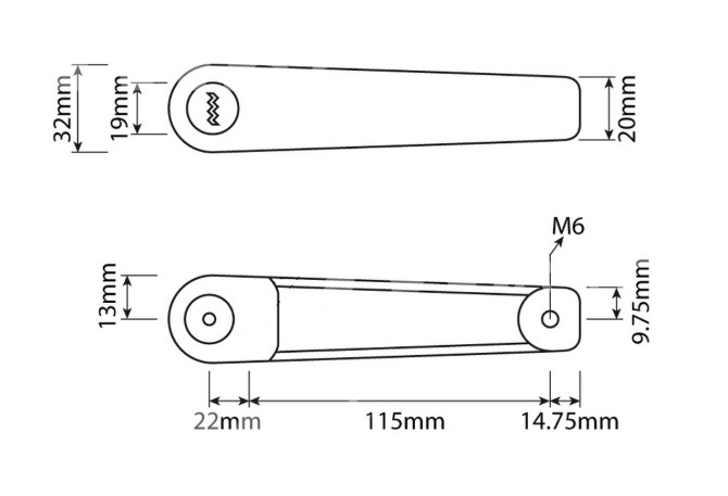 Cab Handle, Outer. John Deere and Ford in detail