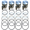 Piston and Ringkit. 0.030" Farmall Cub