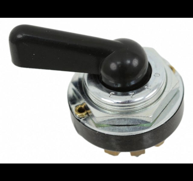 Light switch with lever
