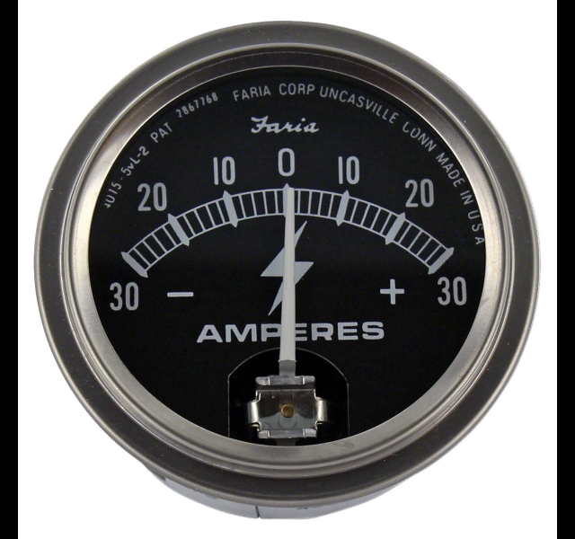 Universele amperemeter 30-0-30