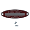 Serial plate Delco Remy starter or generator. 12V