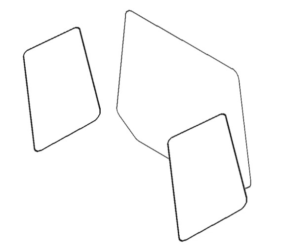 Ford serie 1 and 2 Window Seal Foam Histoparts