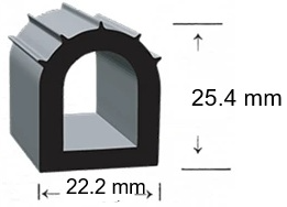 productphoto of Ford serie 1 and 2 Window Seal Foam